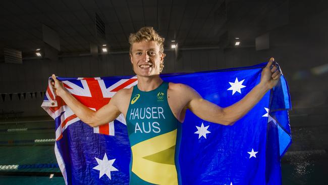 Matt Hauser - Triathlon. Picture: NIGEL HALLETT