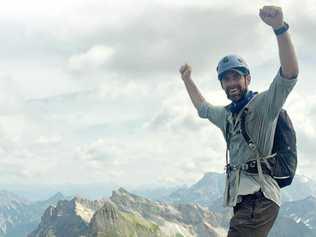 Ipswich climber Ricky Ellis climbed Vorder Grauspitz.