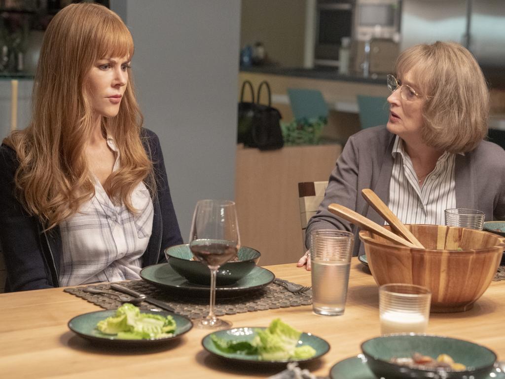 Nicole Kidman and Meryl Streep share some killer scenes in the second series of Big Little Lies.