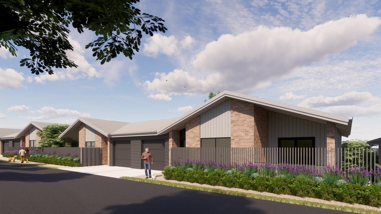 One of the villa designs included in the plans for Levande's proposed $70m Highton retirement village. Picture: Levande