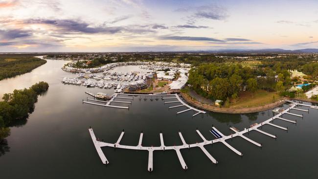 The first stage of the expansion of the Sanctuary Cove Marina has been completed