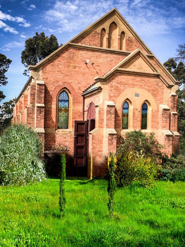 The former Natte Yallock Uniting Church.