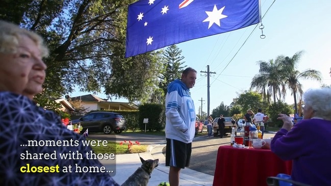 Australians honour the Anzacs at home