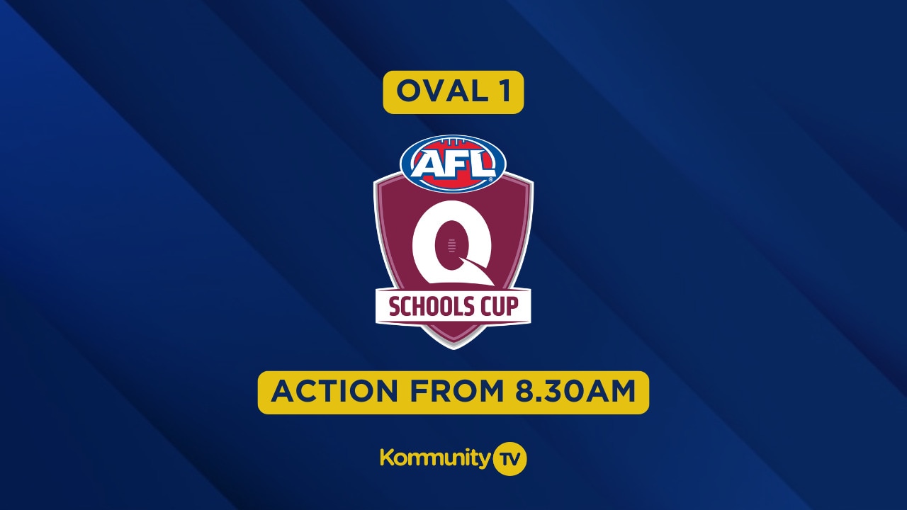 Live: 2024 AFLQ Schools Cup State Finals Day 3 - Oval 1