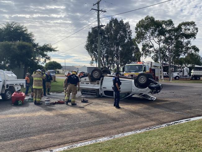 Council workers injured in ‘serious’ rollover crash