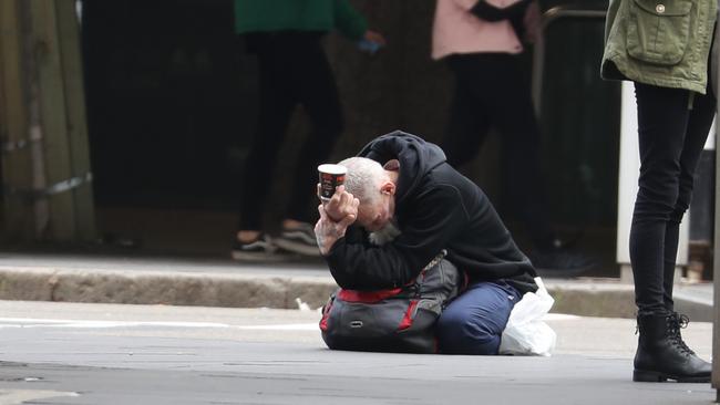 Homelessness has long been an issue for Sydney. Picture: John Grainger