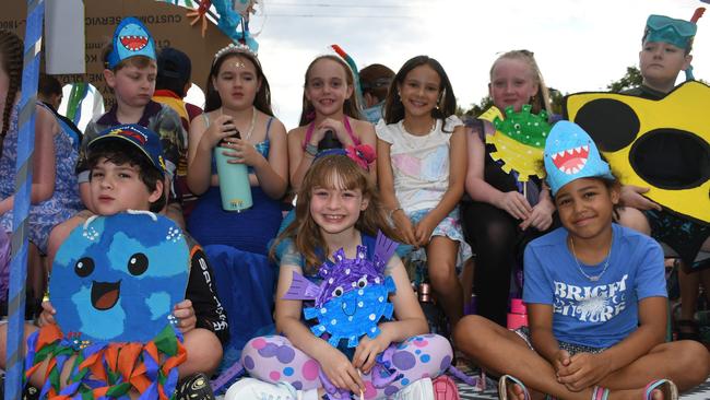 Ingham State Primary School. Photographs from the Maraka Festival Street Parade around the Ingham central business district on Saturday. In an ‘Under the Sea’-themed celebration of all things Hinchinbrook, school students, community organisations, emergency responders and contestants vying for the prized Queen and Princess titles paraded around Rotary Park in the centre of the town. Picture: Cameron Bates