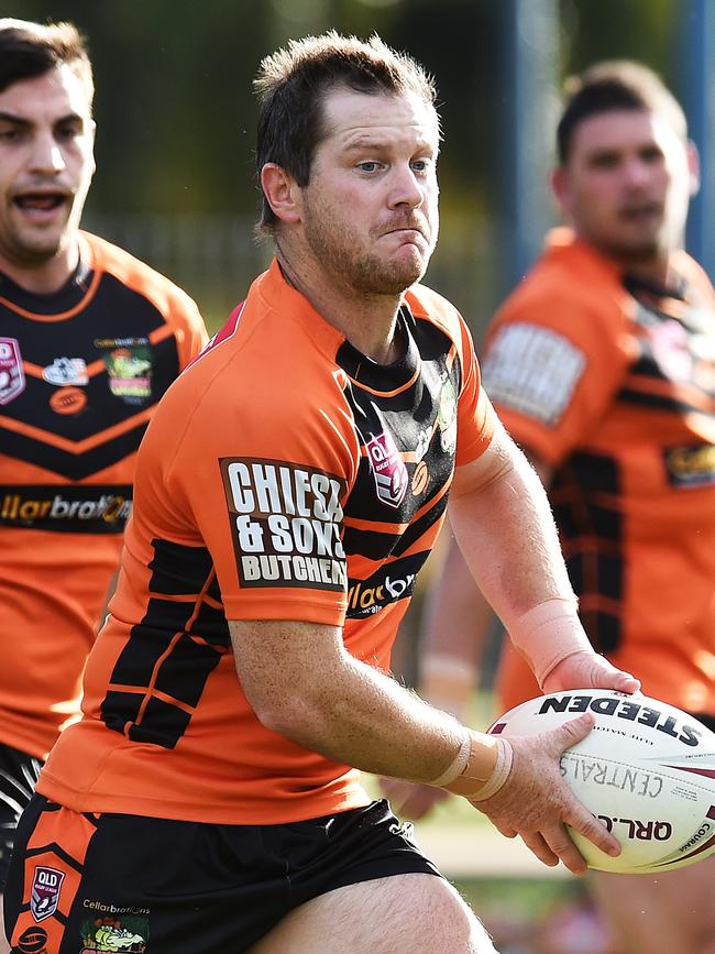 TDRL match between Centrals v Herbert River Crushers from the Townsville Sports Reserve. Crushers Mitch Seri. Picture: Zak Simmonds