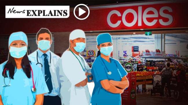 Coles has now added a dedicated shopping time for healthcare workers