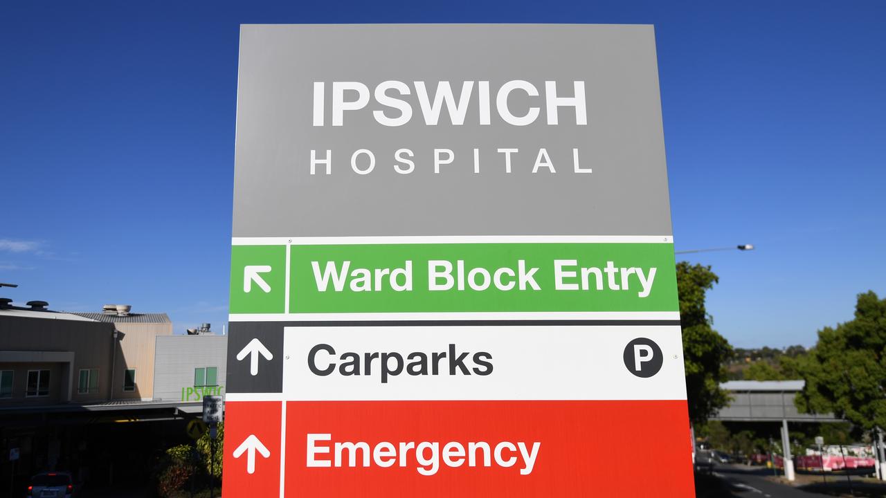 Ipswich Hospital, where seven healthcare workers tested positive in September, has been criticised by one of Australia’s leading COVID-19 experts as having “highly inappropriate” quarantine protocols. Photo: NCA NewsWire / Dan Peled