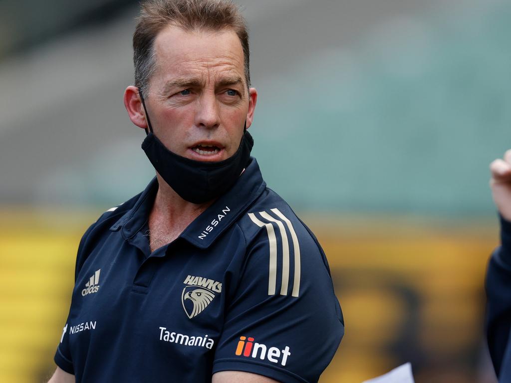 Alastair Clarkson. Photo by Michael Willson/AFL Photos via Getty Images.