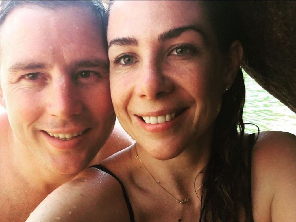 Kate and Stuart on their sixth wedding anniversary. Picture: Instagram