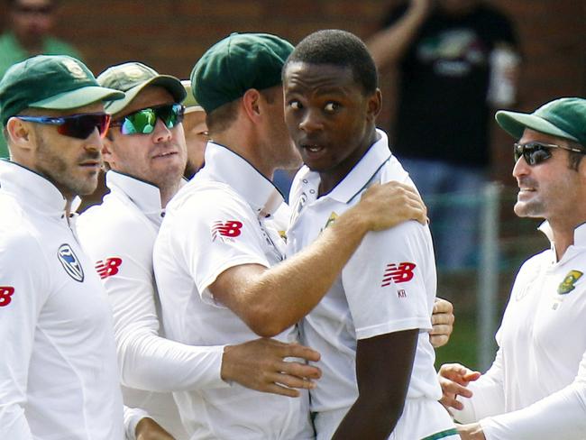 South Africa’s hopes rely on key bowler Kagiso Rabada getting off. Picture: AP