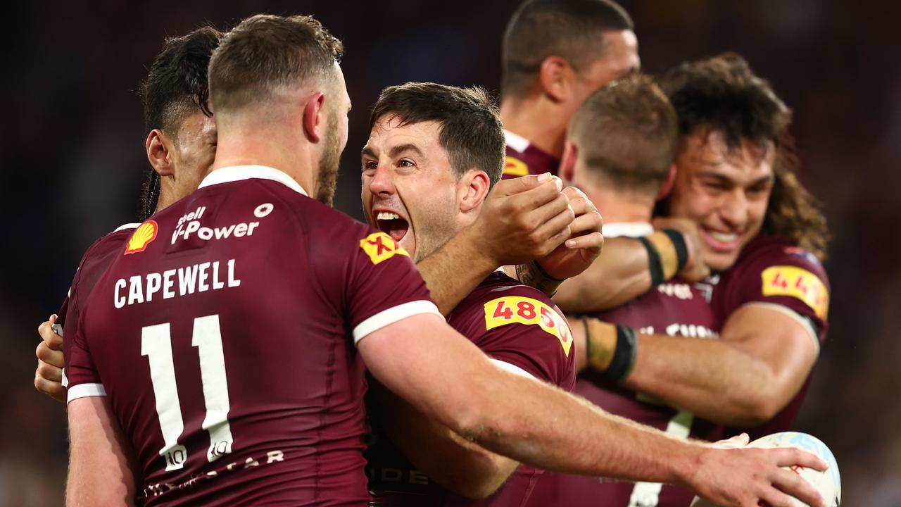 Queensland Maroons wins game three of 2022. Picture: Chris Hyde/Getty Images