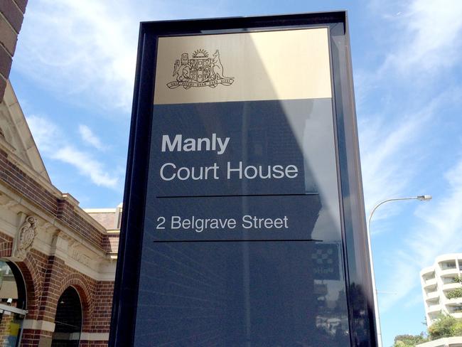 Michael Dooley appeared in Manly Local Court on five charges related to the Remembrance Day ceremony incident at North Sydney.