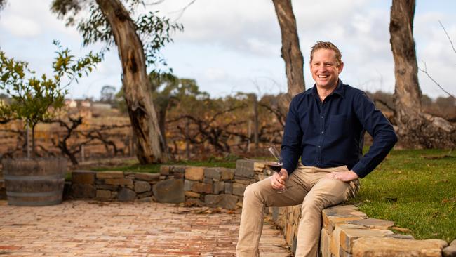 Marc van Halderen, winemaker at Yalumba. Picture: supplied