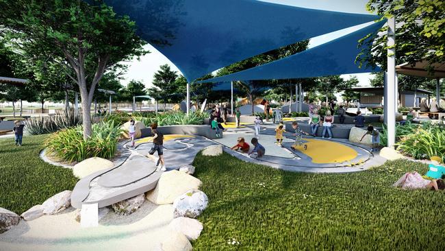 A playground planned for Greenheart at Robina on the Gold Coast.