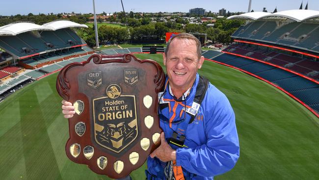 Queensland Coach Kevin Walters is ready for the 2020 Origin series after re-signing until the end of 2021. Picture: Gregg Porteous.