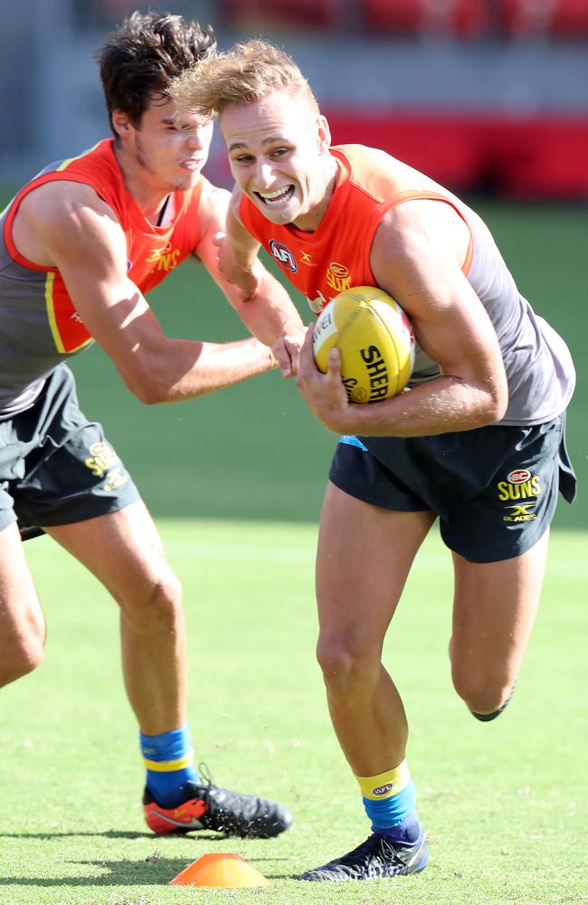 Second-year midfielder Will Brodie did enough in the Suns’ first JLT Series match