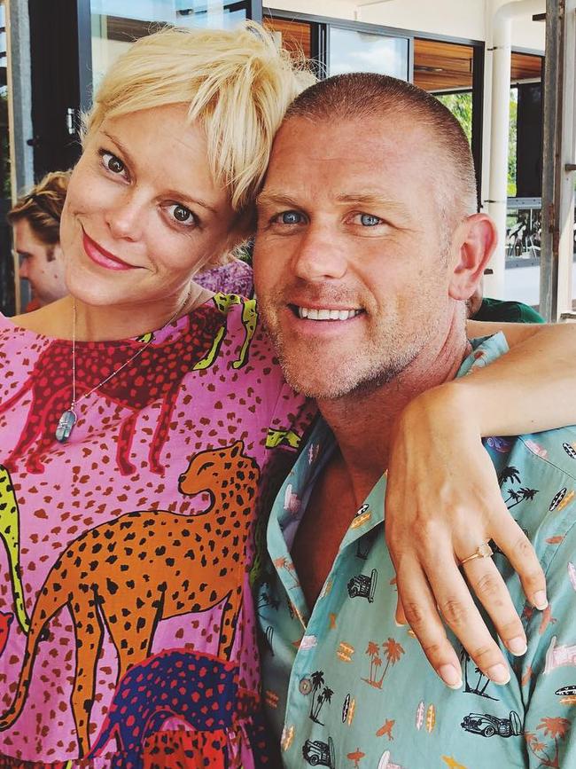 Gooding is nervous about raising a second child, a decade after his first. Picture: Instagram/@matilda.m.brown