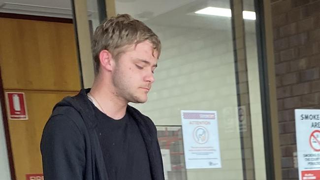 Alexander James Novell outside the Noosa Courthouse.