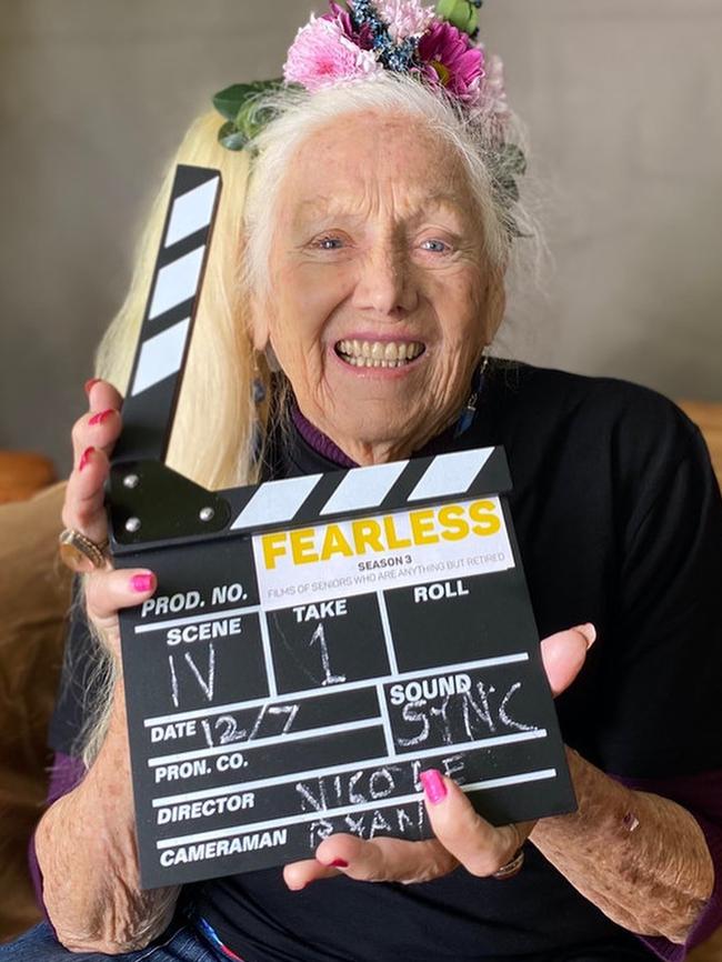 Ms Theodora starred in a documentary, ‘Fearless’. Picture: Supplied.