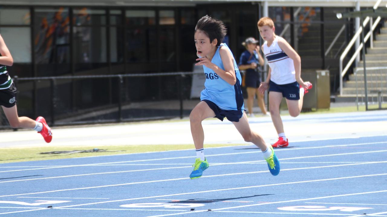 GPS Track and Field Junior Championships action.