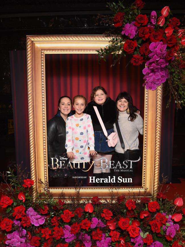 Opening night: Beauty and The Beast at Her Majestys Theatre, Melbourne. Picture: Josie Hayden