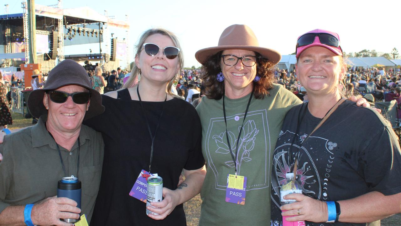 SCott, Lisa, Lyn and Raeleen enjoyed the Lighthouse Rock 2023 festival on Saturday, October 14.