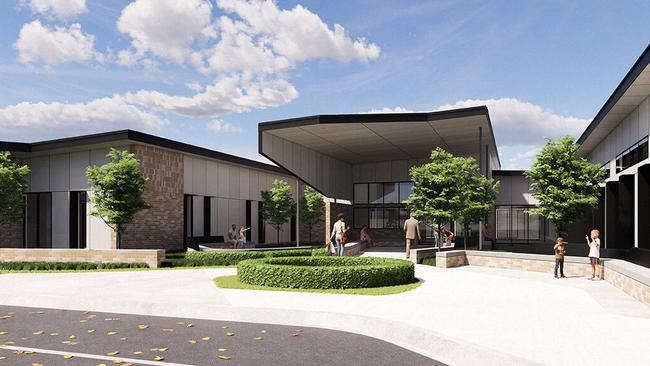 Artist impression of the proposed Tugun Satellite Hospital. Picture. Supplied.