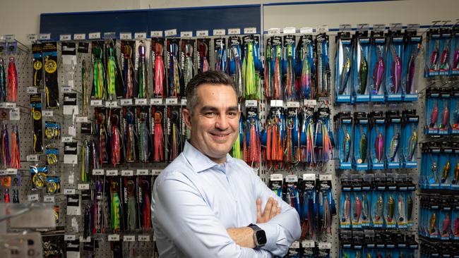 The board of Super Retail Group is backing its CEO Anthony Heraghty (pictured) as it awaits the serving of legal documents from a law firm claiming improper workplace behaviour at the retailer’s Brisbane HQ. Picture: Paul Harris