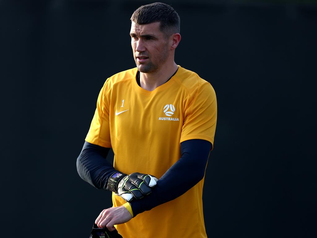 Mat Ryan is ready for his 100th appearance for the Socceroos. Picture: Francois Nel/Getty Images