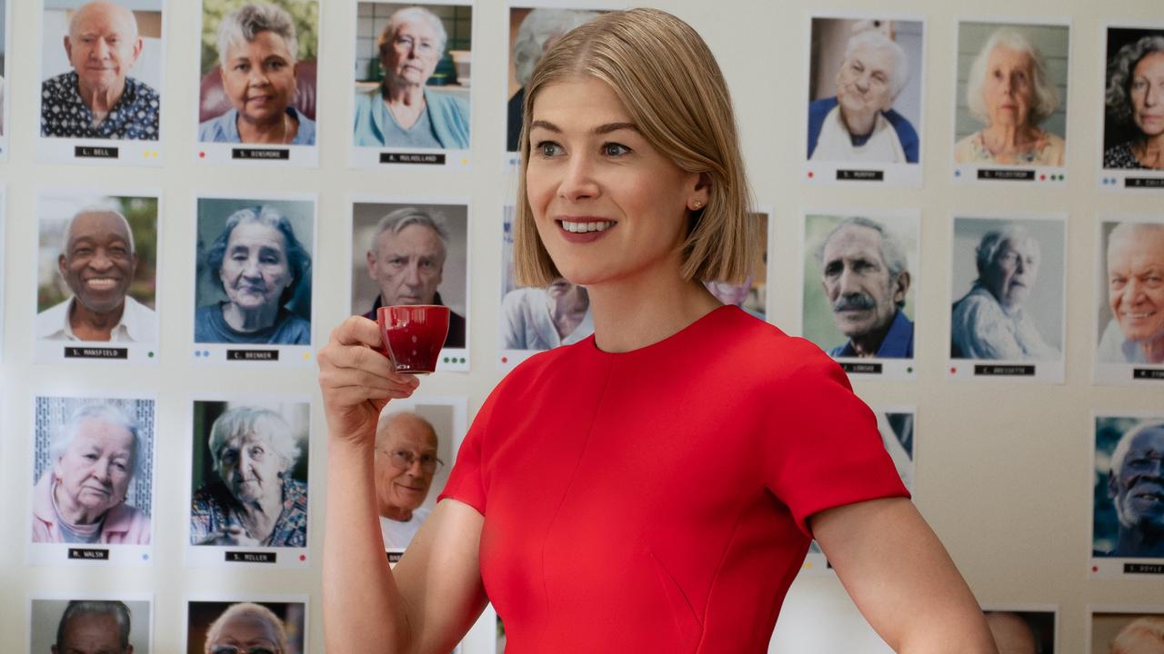 Unleashed Rosamund Pike is the best Rosamund Pike.