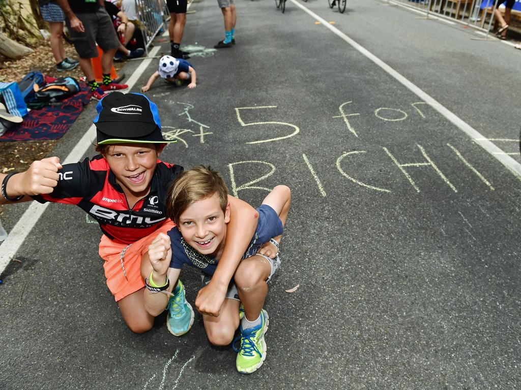 Brothers Tom and Lachlan came from Melbourne. Picture: Tom Huntley