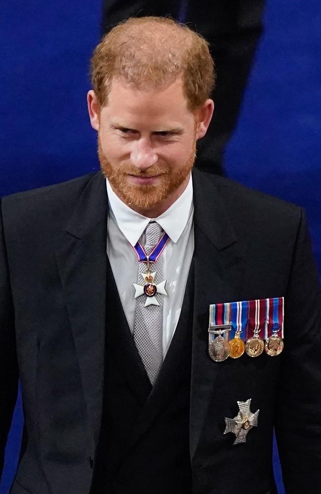 Prince Harry is out of favour with most immediate members of the royal family. Picture: Andrew Matthews/WPA Pool/Getty Images