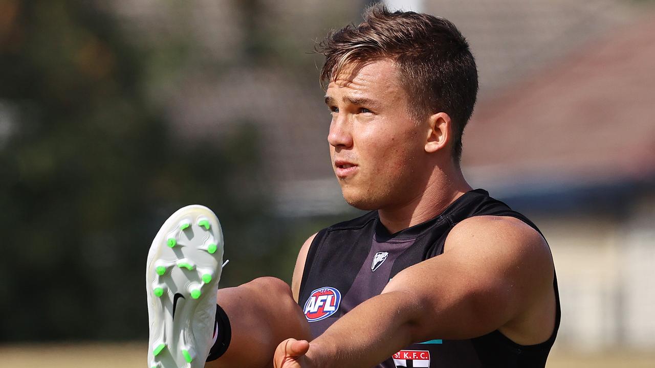 Jack Bytel has been the sub in four consecutive matches for St Kilda.