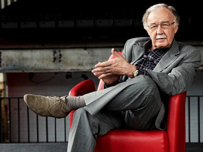 George Negus: The refined reporter tash.