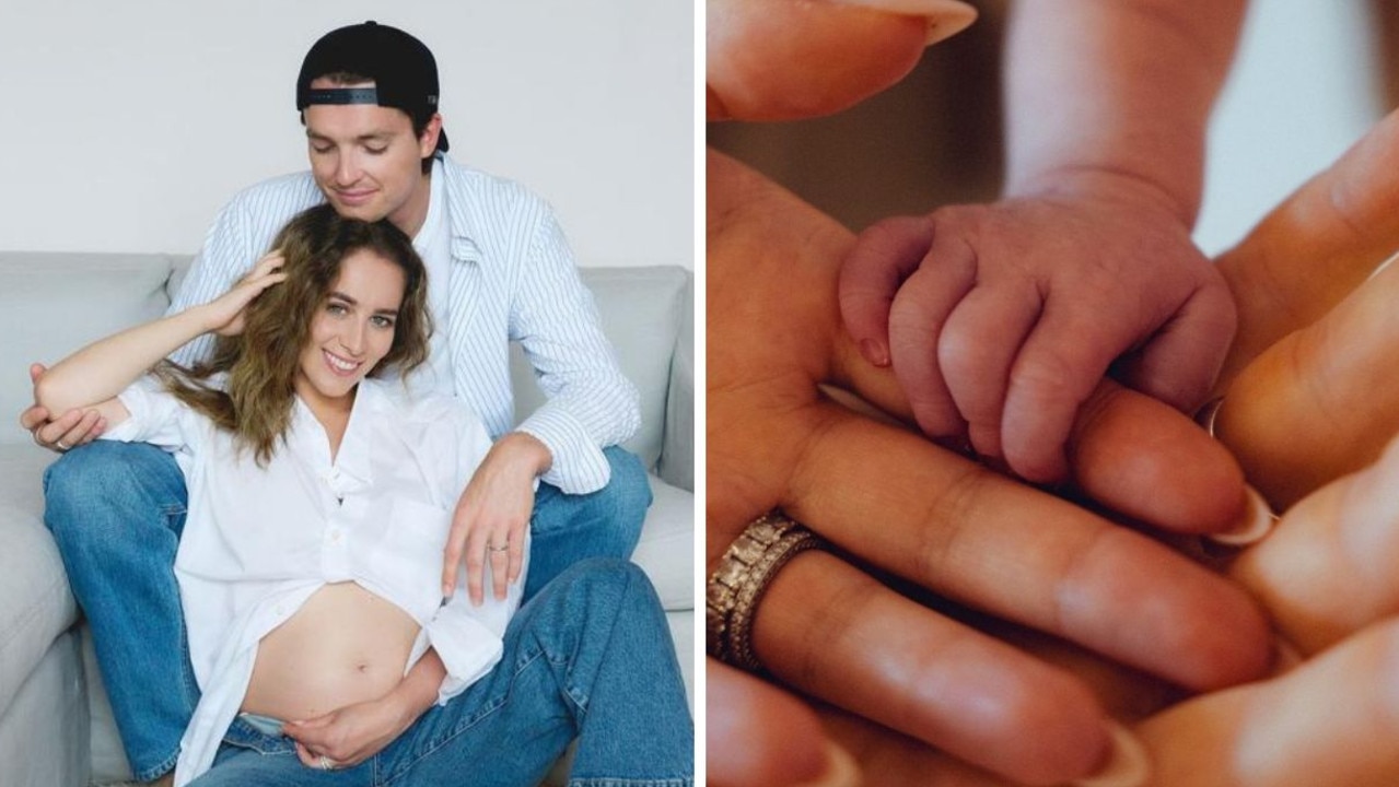 Aussie champ Scotty James and wife Chloe Stroll share baby news