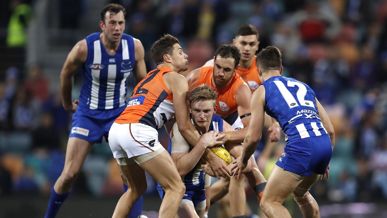 Josh Kelly of GWS Giants was untouchable in Sunday s match against