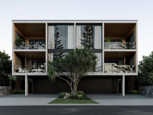 An artist impression of the proposed development on 4 Harbour St, Yamba.