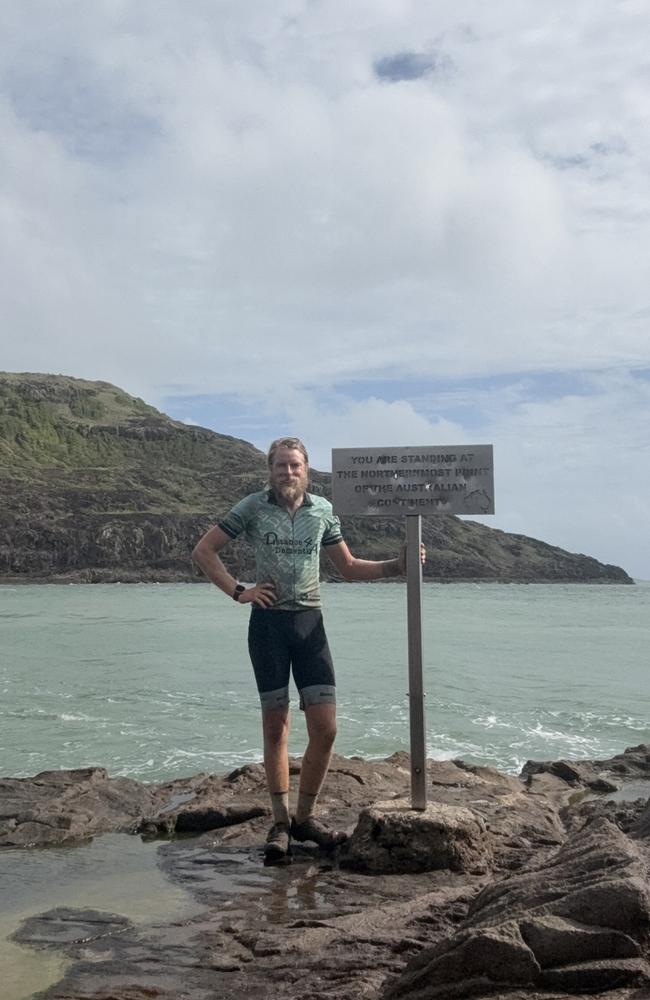 Nicholas said he has had many highlights on his journey so far but has yet to see a NT crocodile.