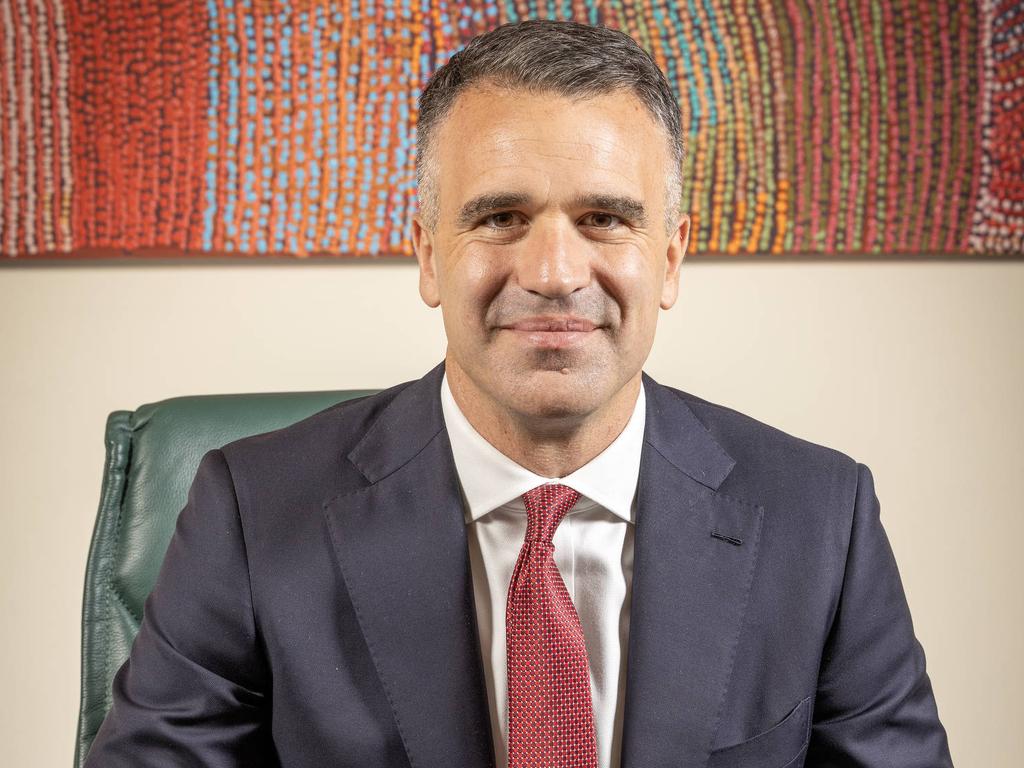 ADELAIDE, AUSTRALIA – NewsWIRE Photos SEPTEMBER 12, 2023: South Australian Premier Peter Malinauskas said there would be no change to the state’s rubbish collection system. Picture: NCA NewsWIRE / Emma Brasier