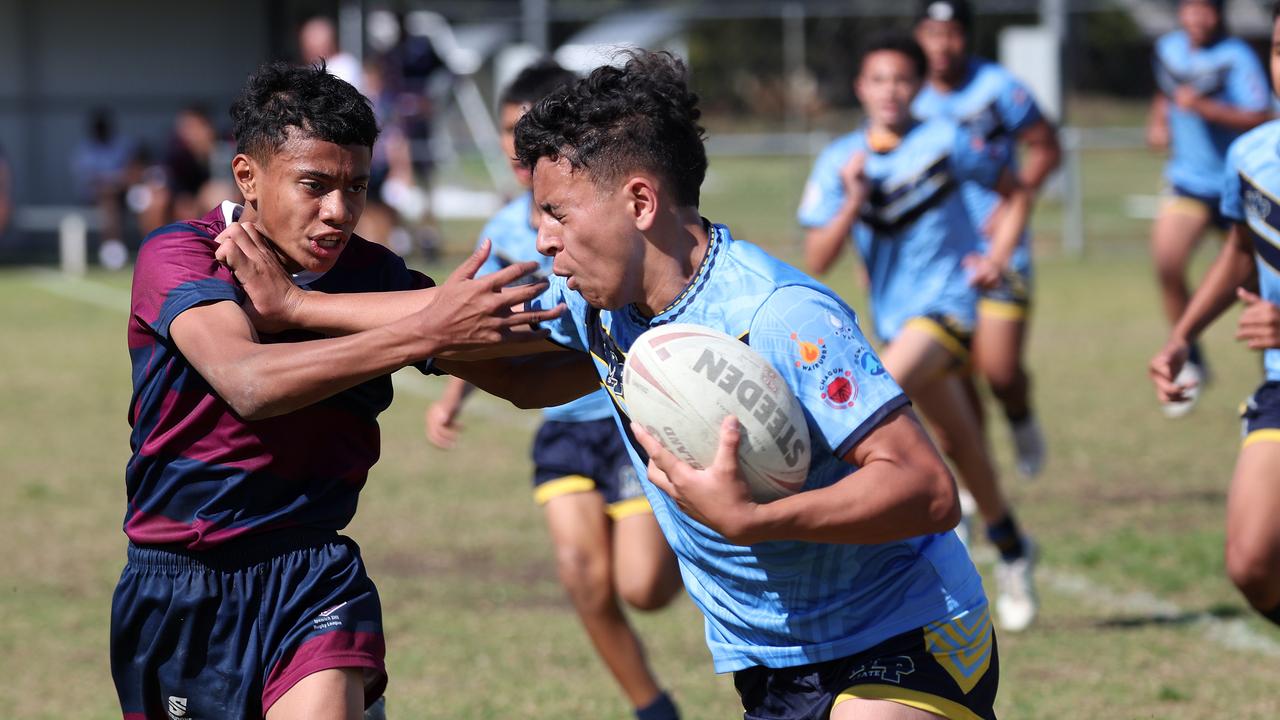 School rugby league finals, Mabel Park vs Ipswich. Picture: Liam Kidston