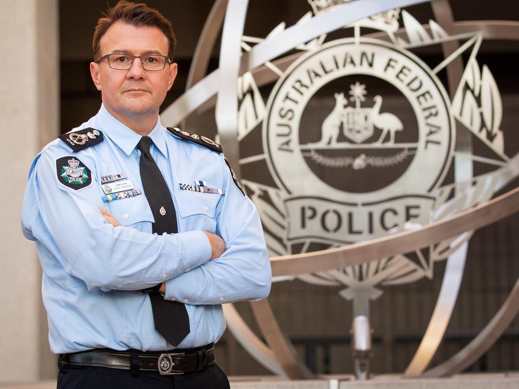 AFP Commissioner Reece Kershaw.