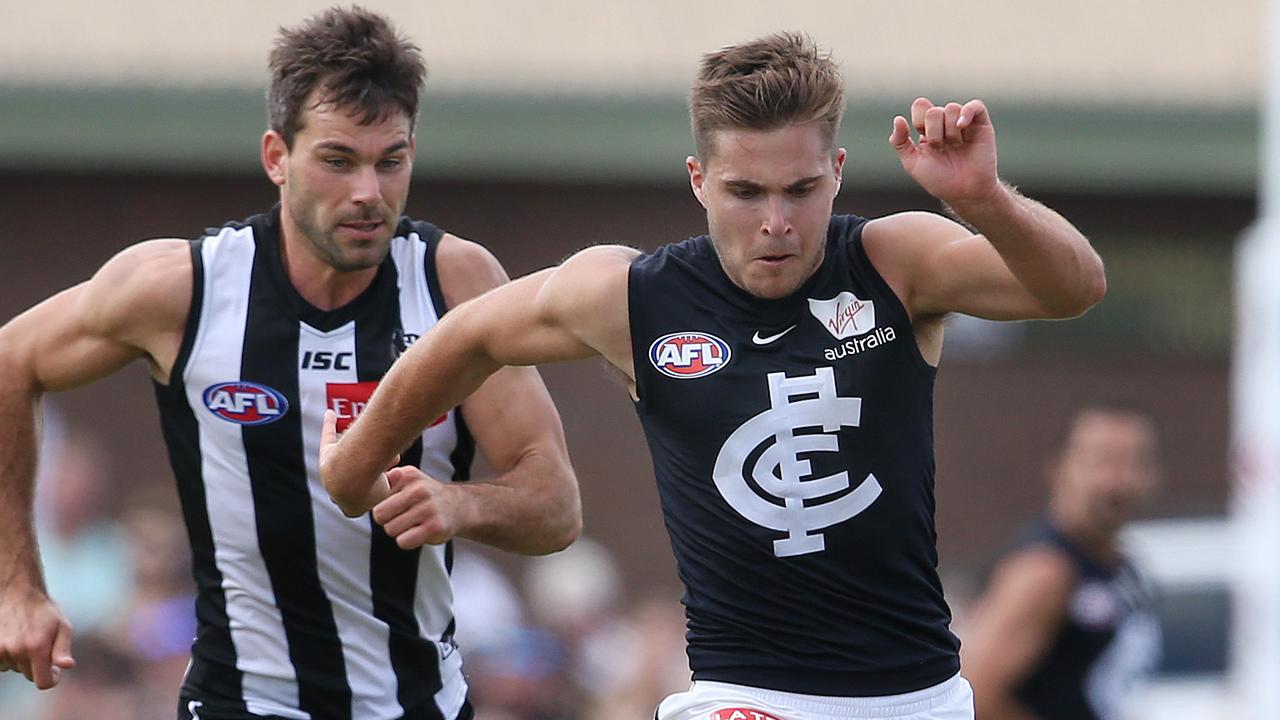 Cameron Polson has been delisted by Carlton. Picture: Michael Klein