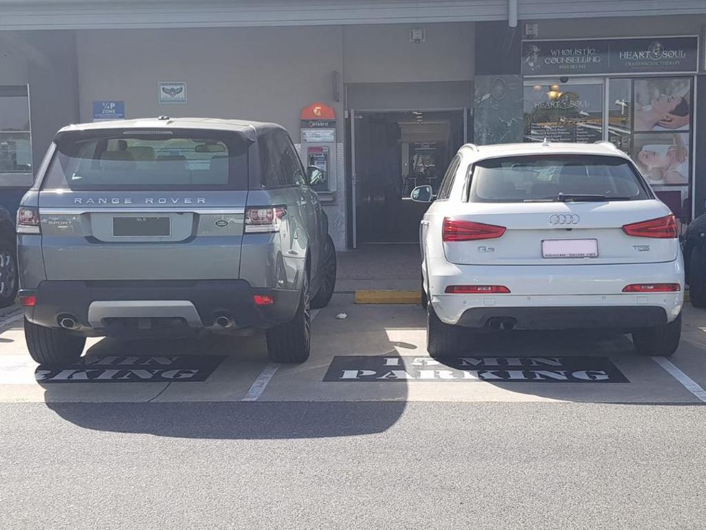 Bad parking in Hope Island, Gold Coast