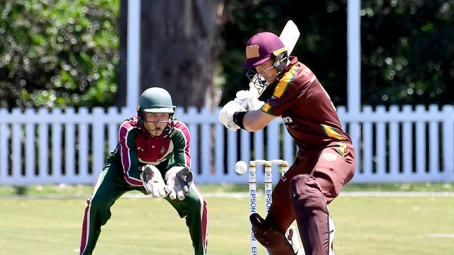 Ipswich batsman Jack Wood. Picture, John Gass