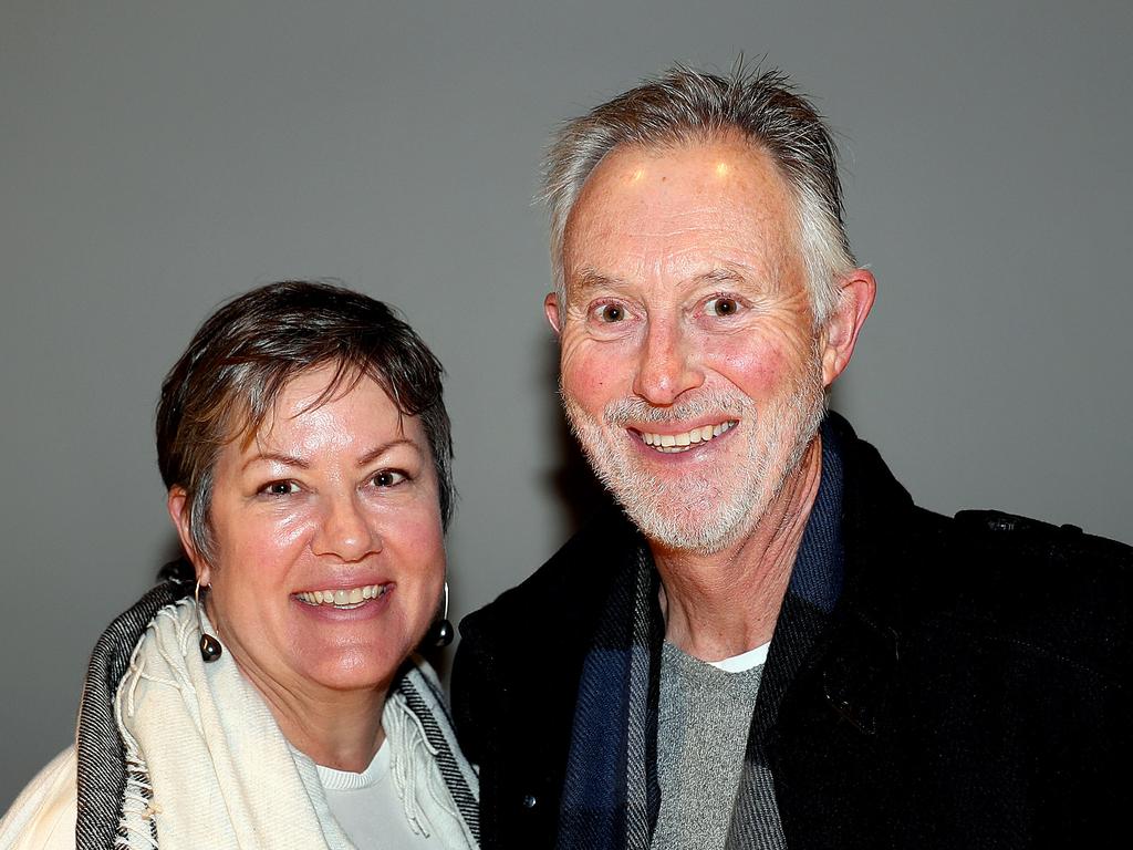 Dark Mofo “A Journey to Freedom” exhibition opening at TMAG. Gayle and David Johnston, of Battery Point. Picture: SAM ROSEWARNE