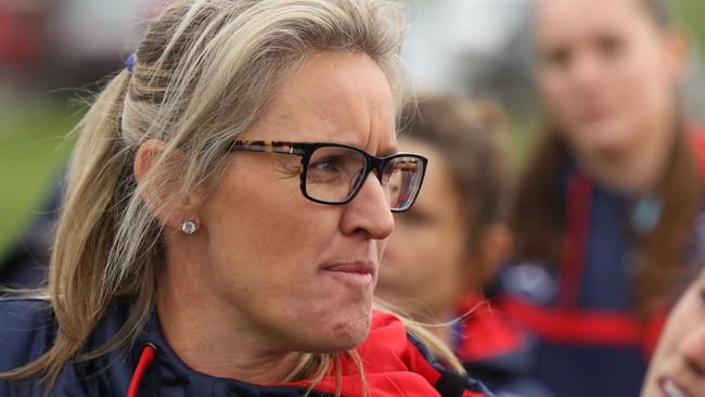 Western Bulldogs football boss Debbie Lee says AFLW players are fighting for what they believe is fair. Picture: Stuart Milligan