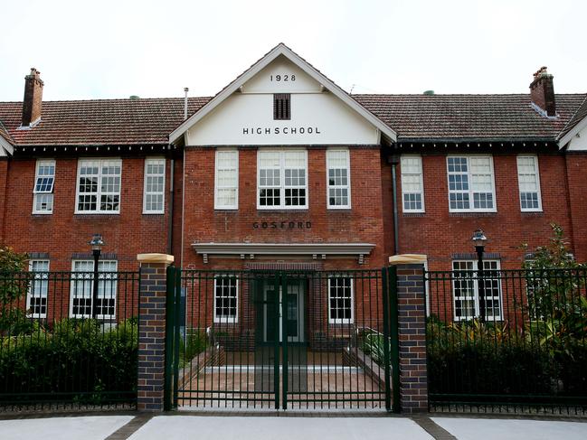 Gosford High School built in 1928.